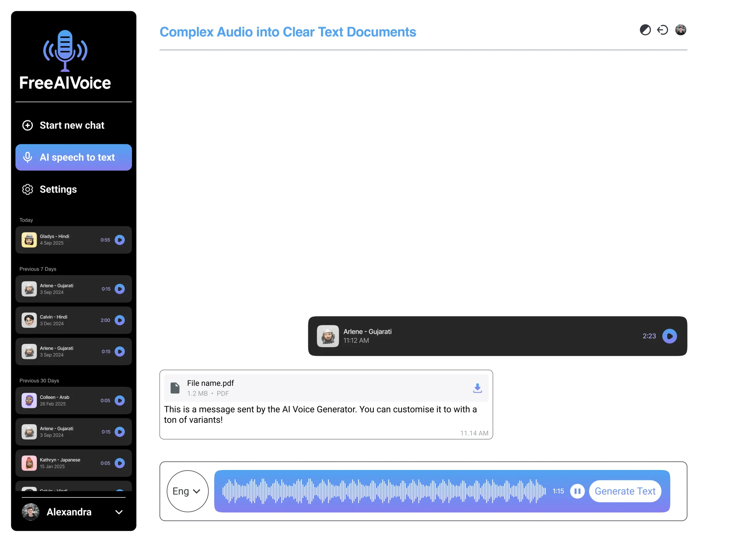AI Speech To Document scaled